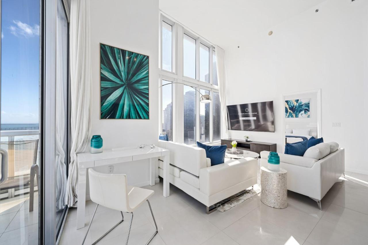 شقة Iconic Luxurious High Ceilings Unit Brickell W ميامي المظهر الخارجي الصورة