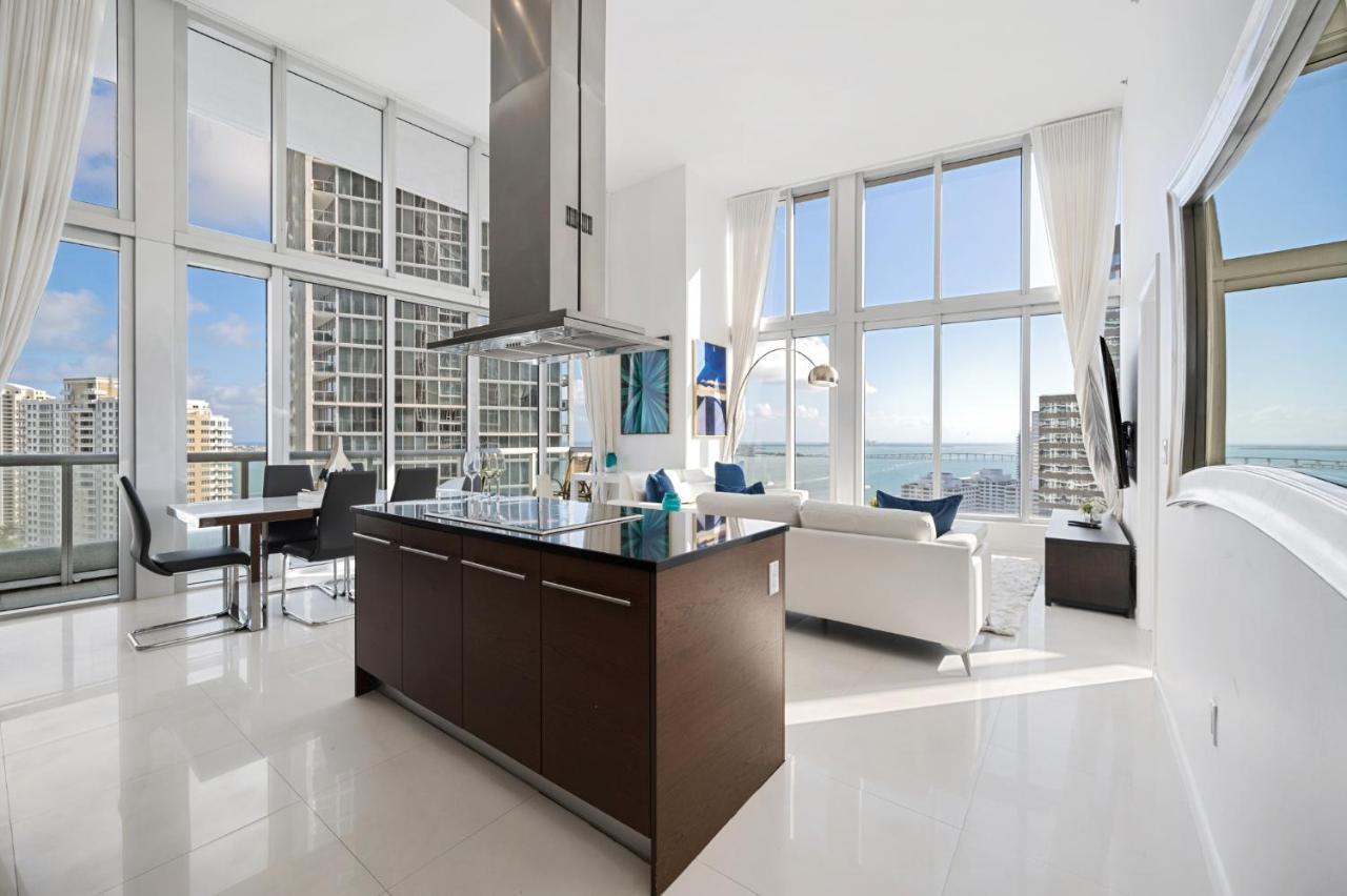 شقة Iconic Luxurious High Ceilings Unit Brickell W ميامي المظهر الخارجي الصورة