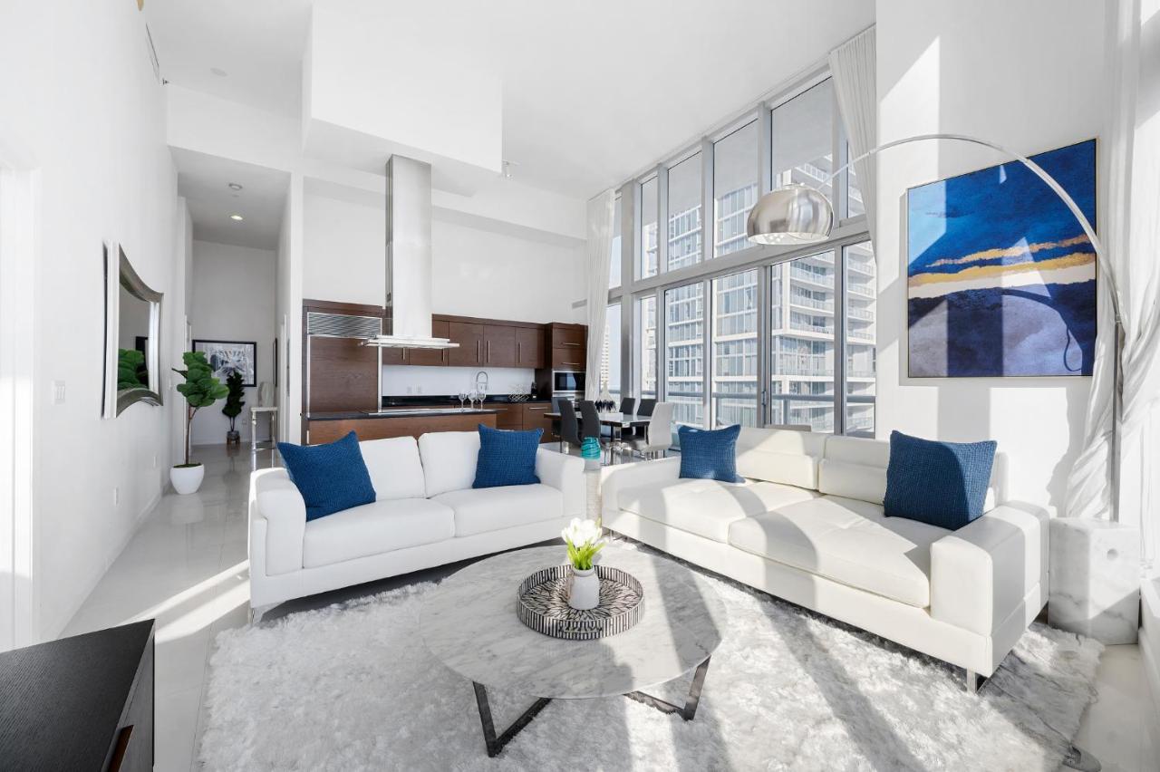 شقة Iconic Luxurious High Ceilings Unit Brickell W ميامي المظهر الخارجي الصورة